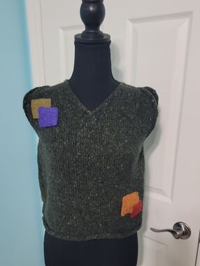 Vintage Roisin Dubh Donegal Wool Top